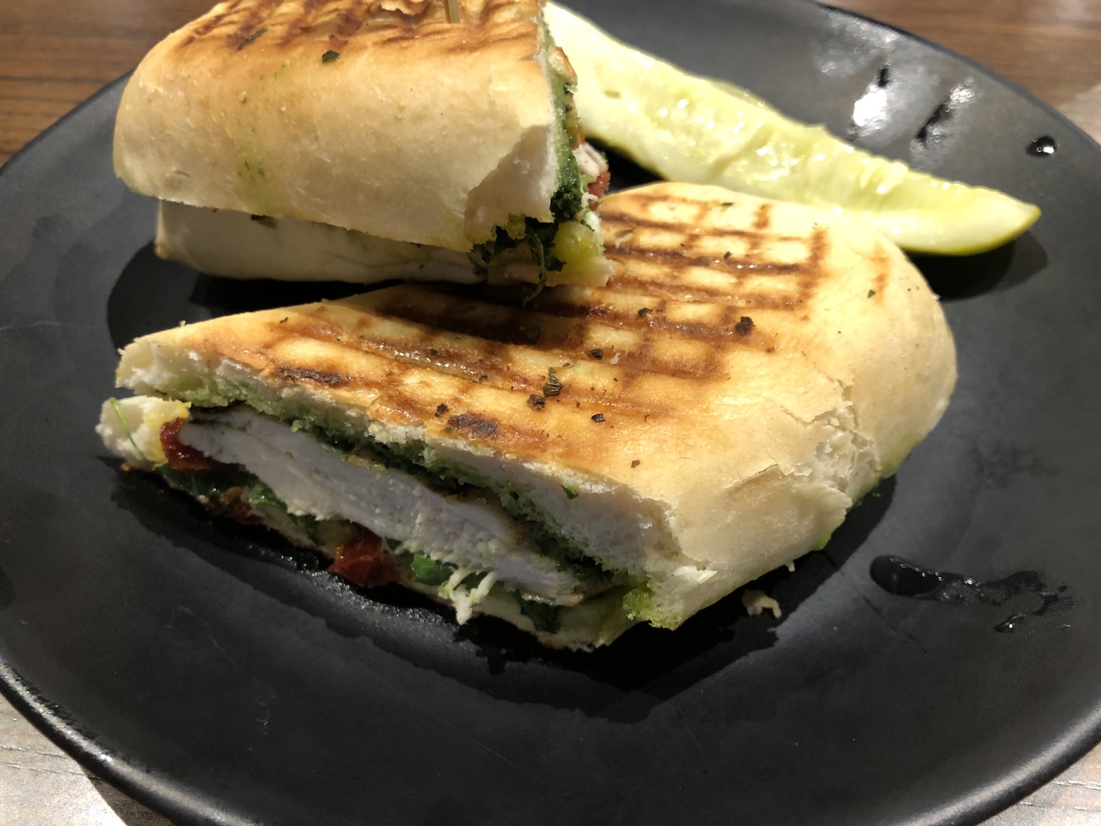 pesto chicken sandwich