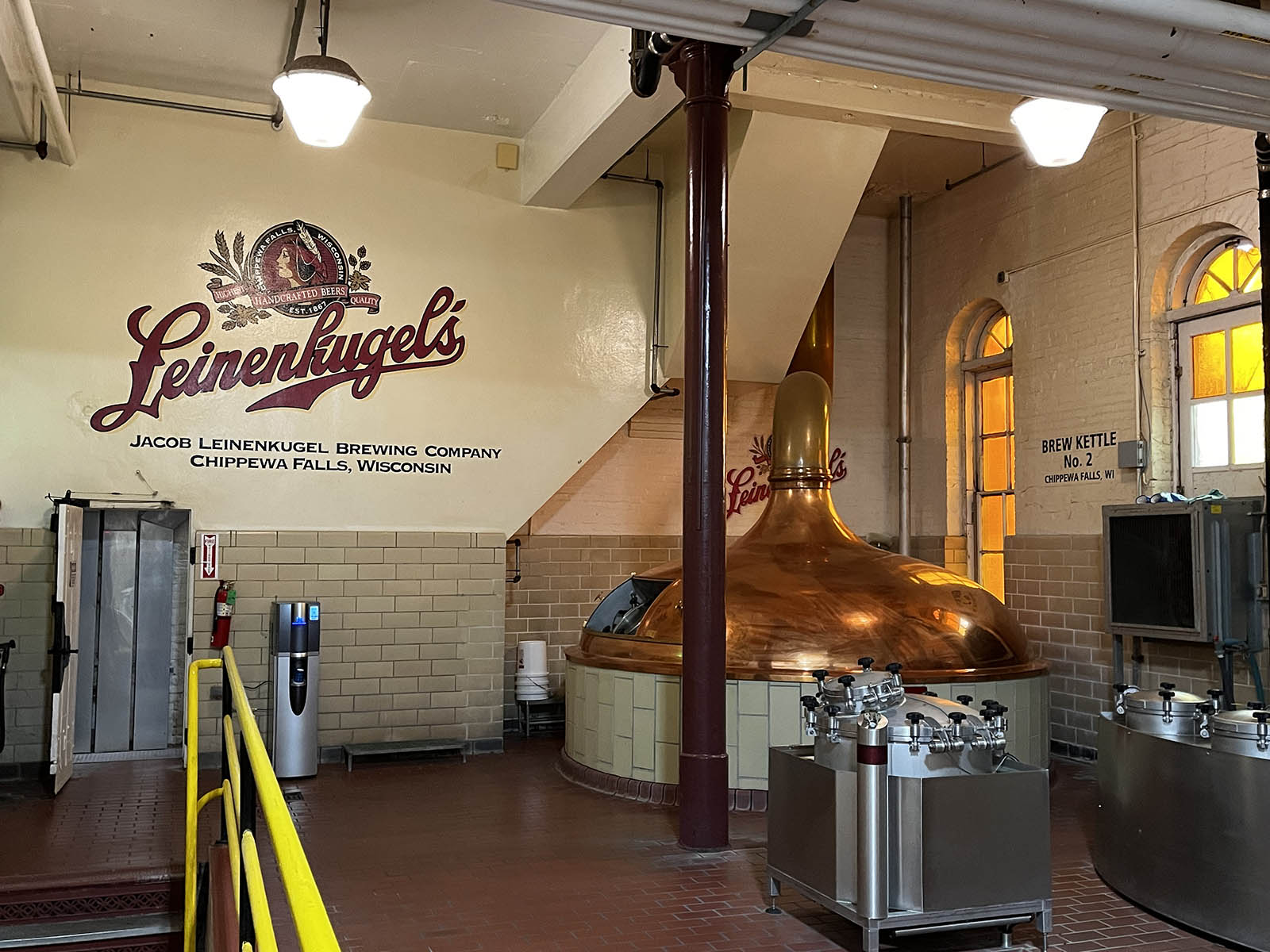 Brewery spelunking Visiting Leinenkugel s Chippewa Falls brewery