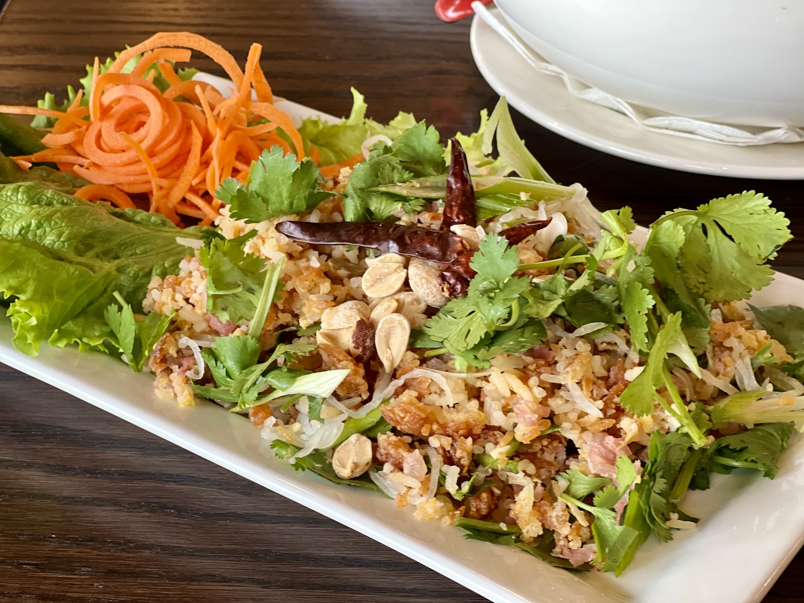 crispy rice salad