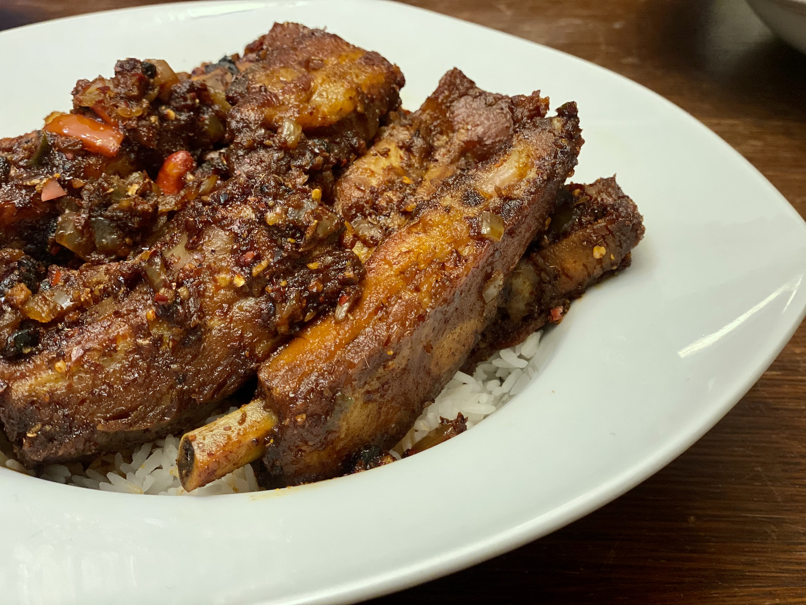 Special spare ribs from Sze Chuan