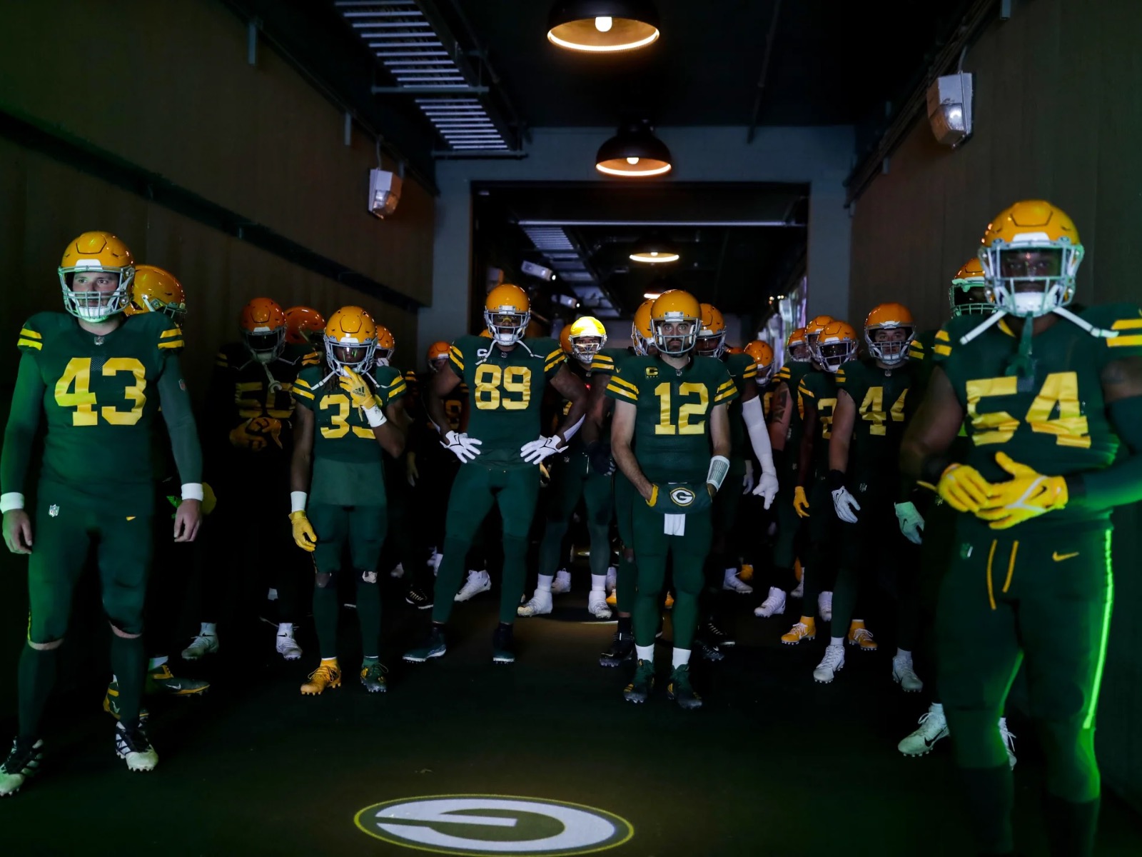 Packers' alternate jerseys