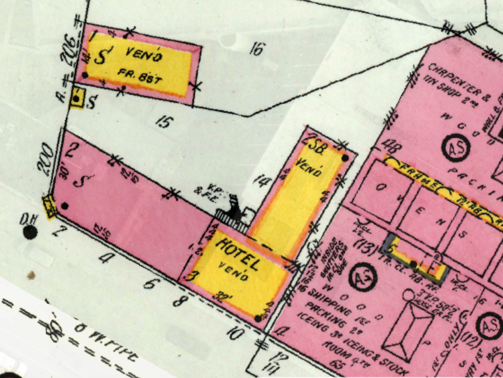 1910 map