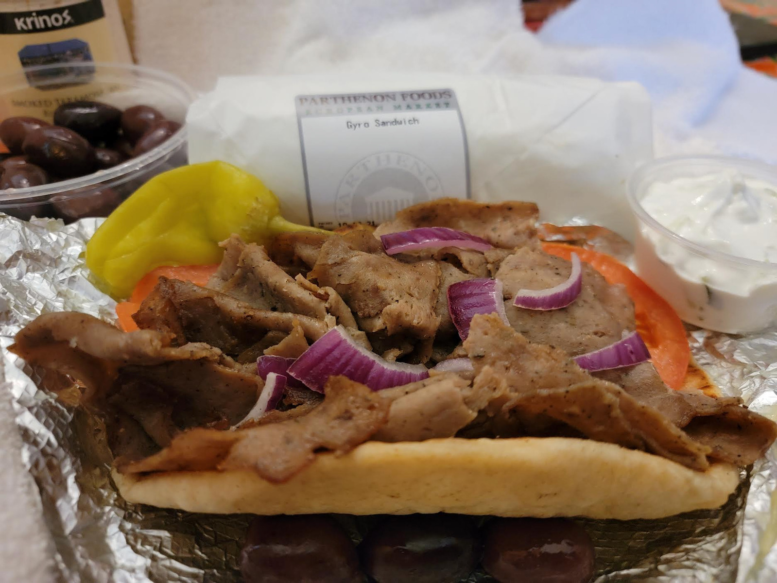 Parthenon foods cheap
