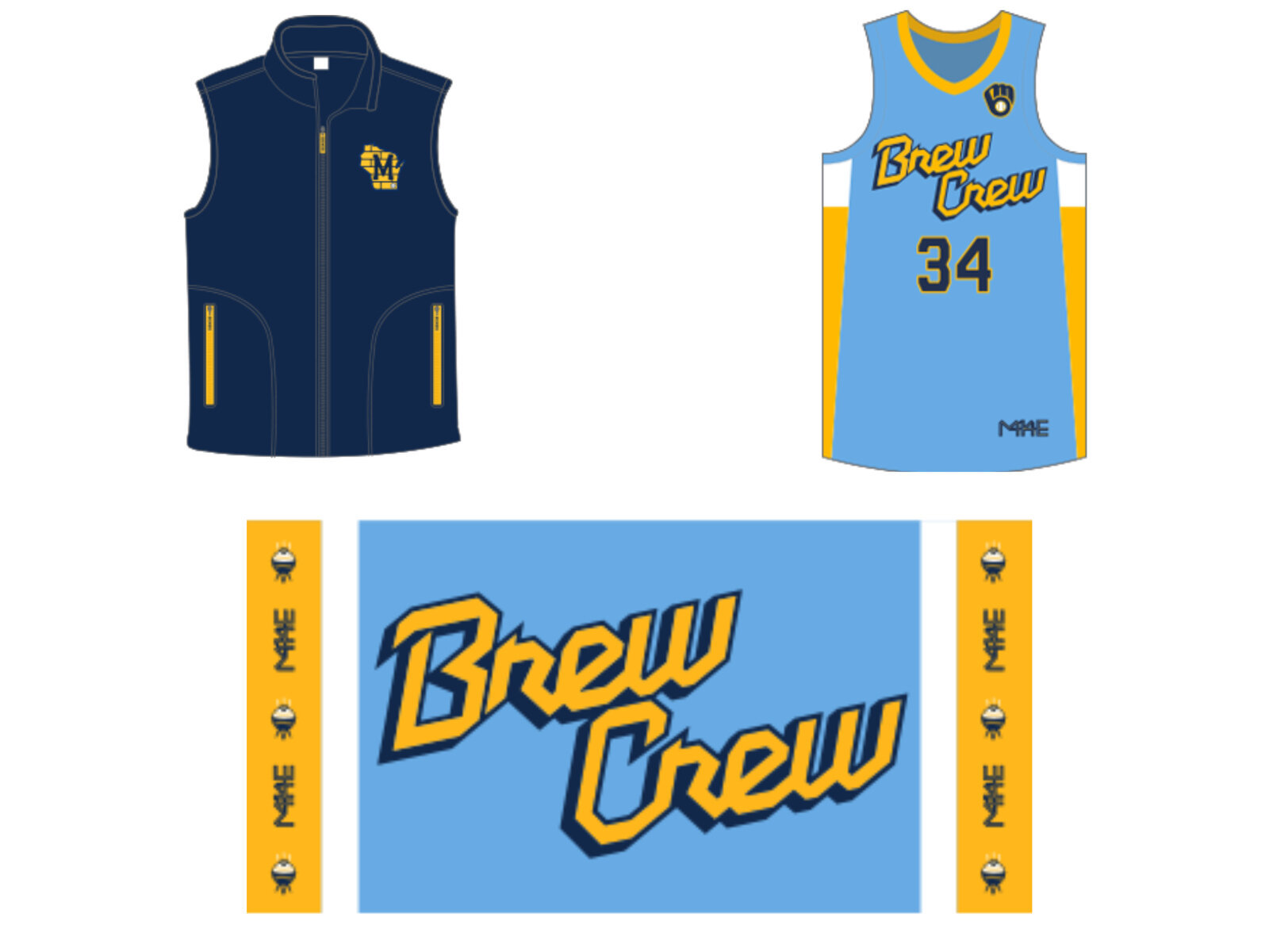 Brewers unveil City Connect uniforms