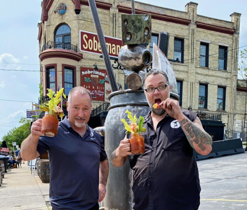 Milwaukee Blacksmith makes 6-foot Bloody Mary sculpture for Sobelman's