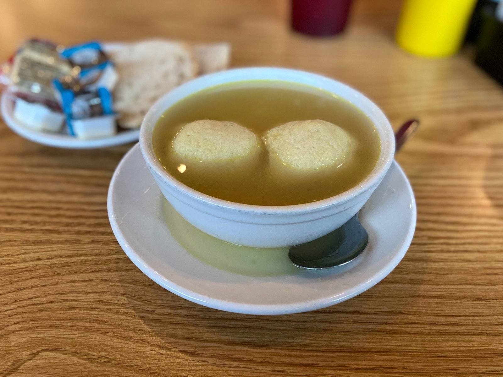 Soup Saturday: Matzo ball soup from Benji's Deli