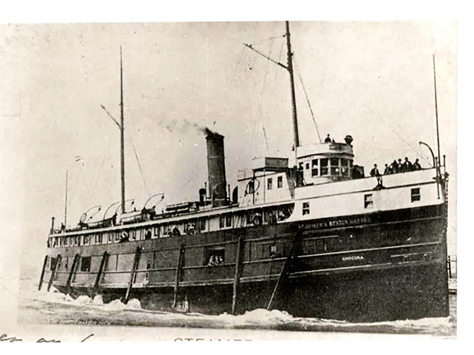 Steamer, City of Benton Harbor in St. Joseph Michigan