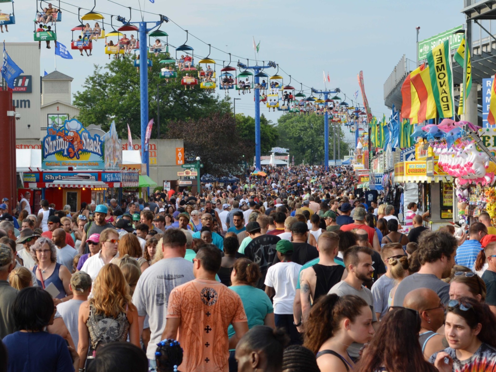 The Wisconsin State Fair is on for August