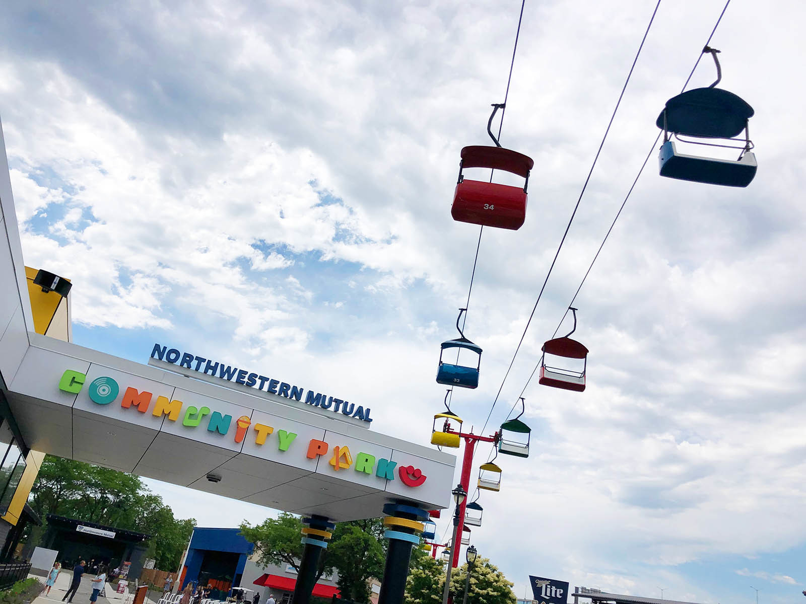 The huge Summerfest grounds play area is open for the season