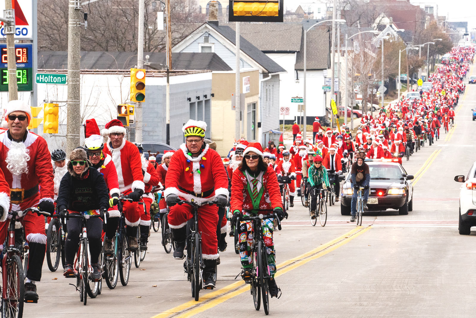 Return of the Santa Cycle Rampage brings new route