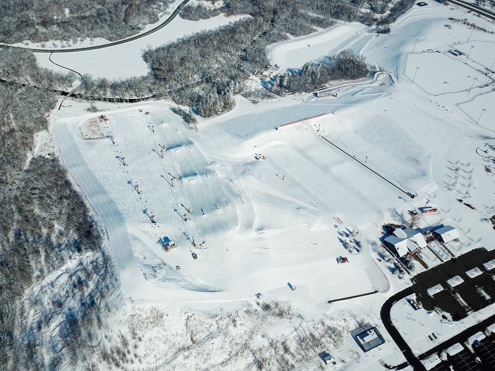 Let It Artificially Snow The Rock Snowpark Opens Today