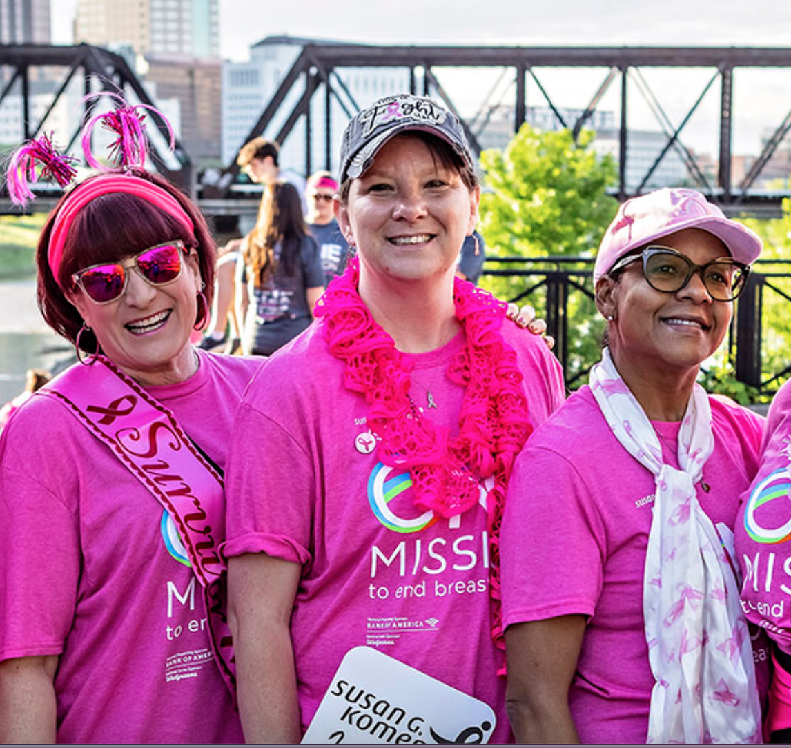 Stomp out breast cancer by joining More Than Pink Walk