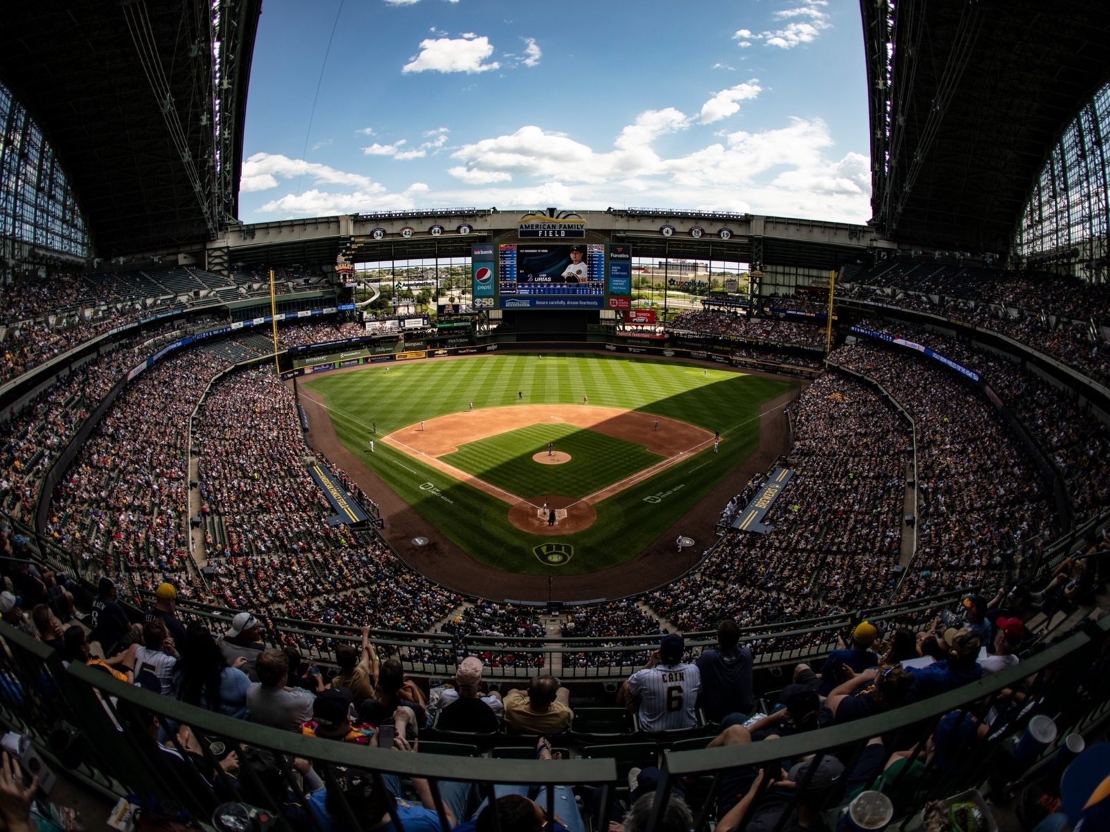 Milwaukee Brewers - We're getting ready to unveil Bob Uecker's