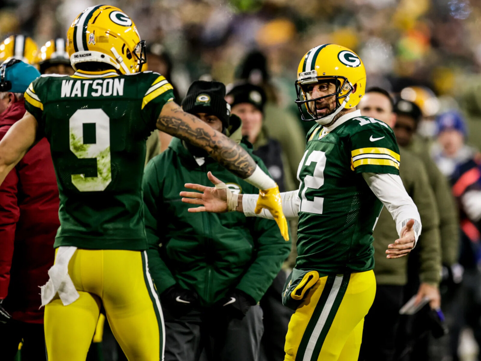 Season saved? 13 key images from the Packers' critical 31-28 win over Dallas