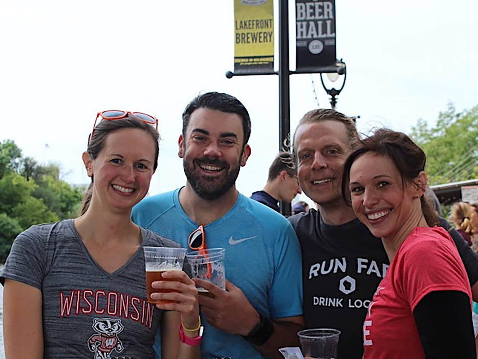 Drink Wisconsinbly Tee - Lakefront Brewery