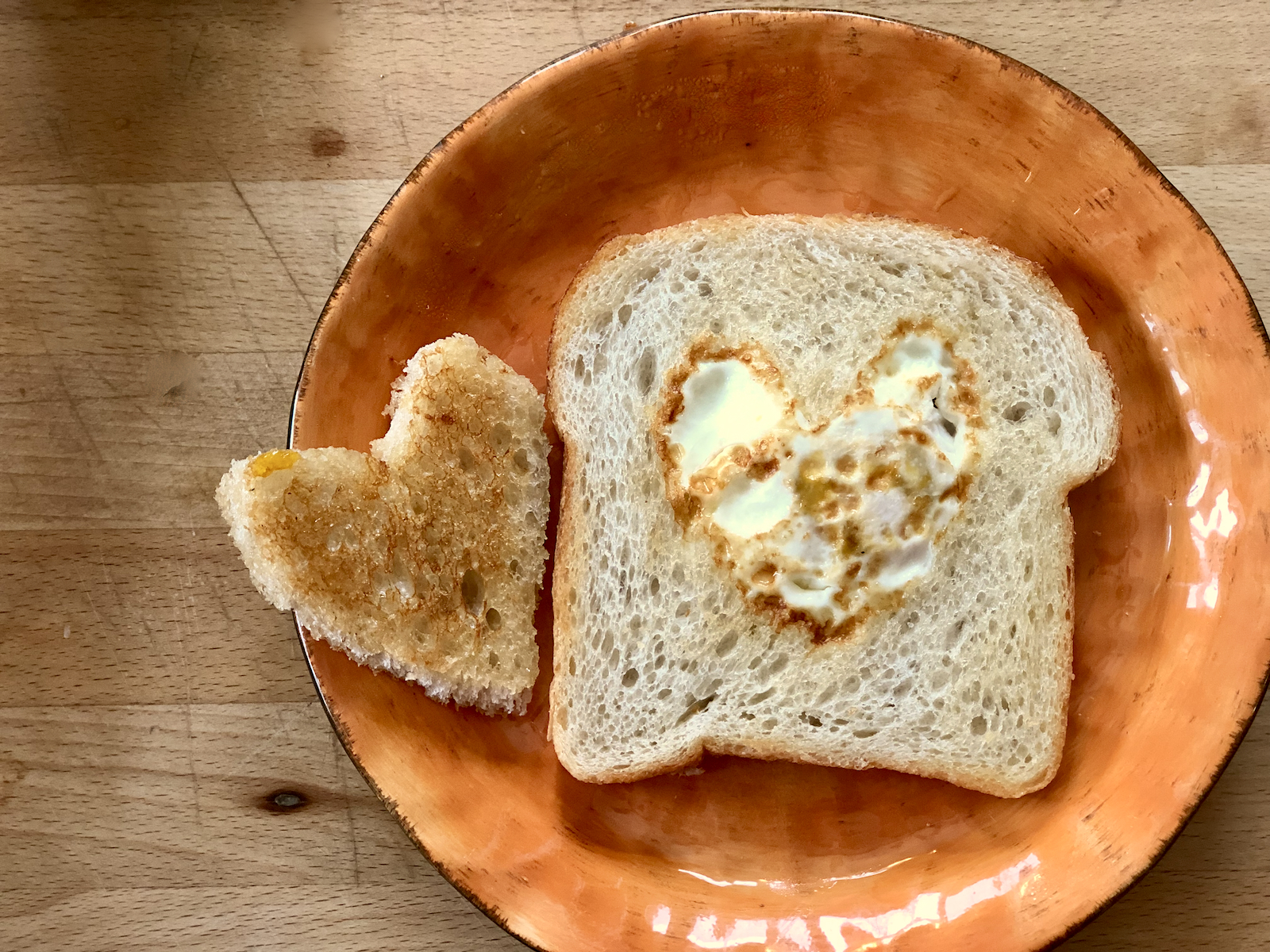 Egg in a hole This polyonymous dish might be the best breakfast ever