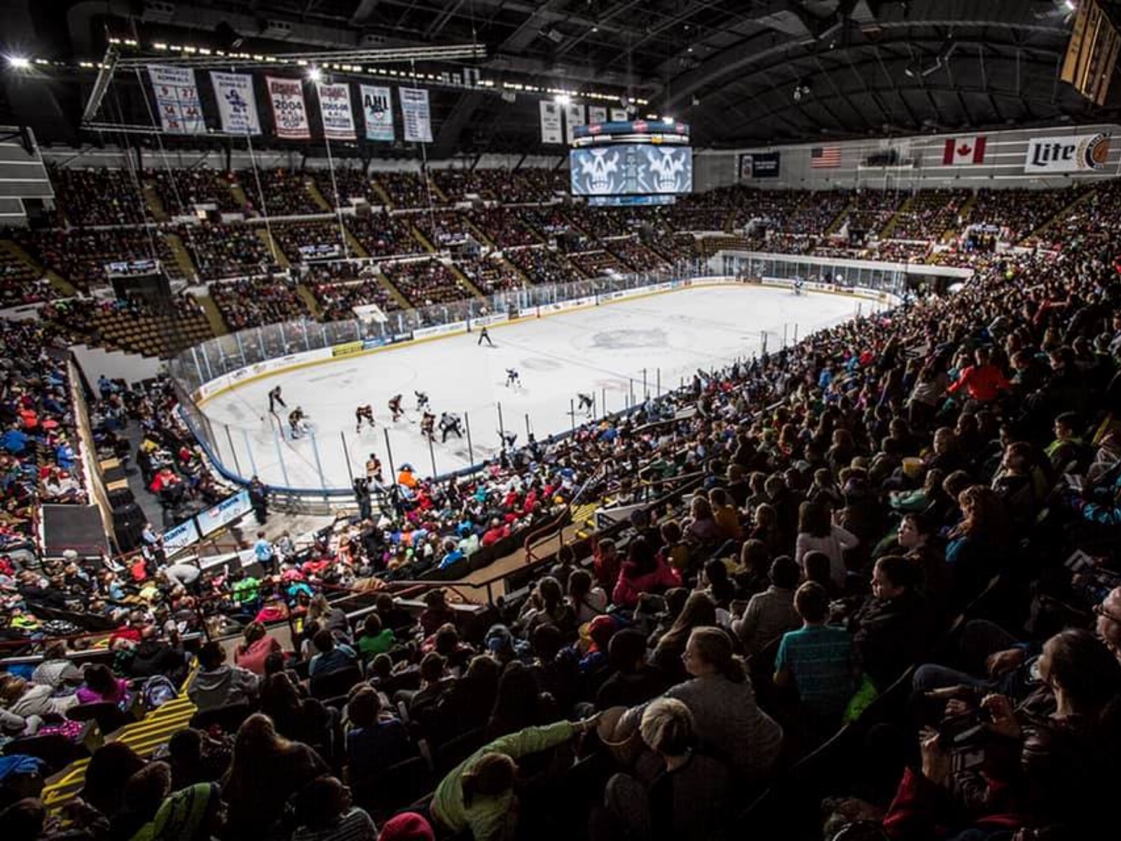 Milwaukee Admirals UWM Panther Arena STADIUM REVIEW 