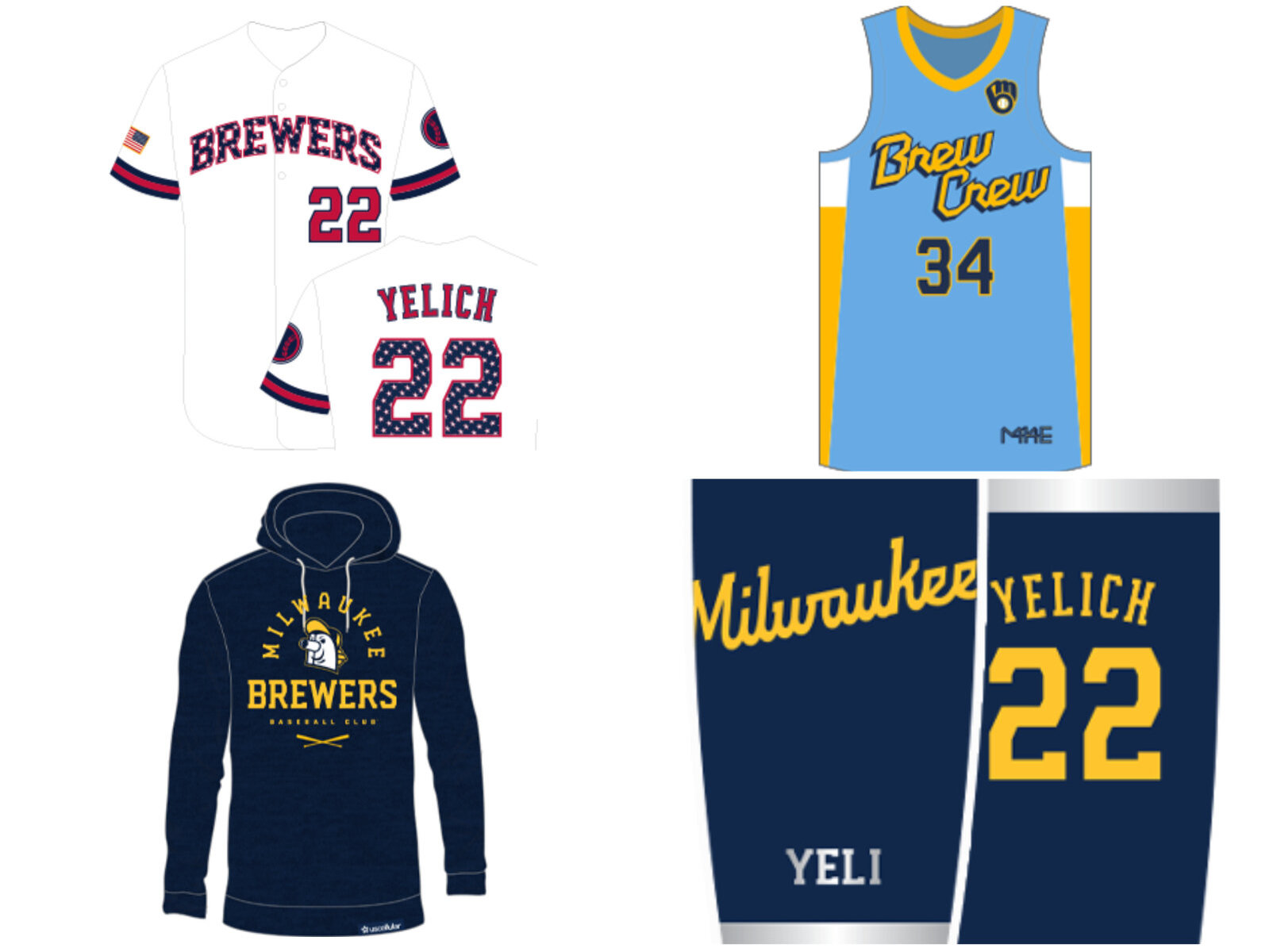 Milwaukee Brewers MLB Fan Jerseys for sale