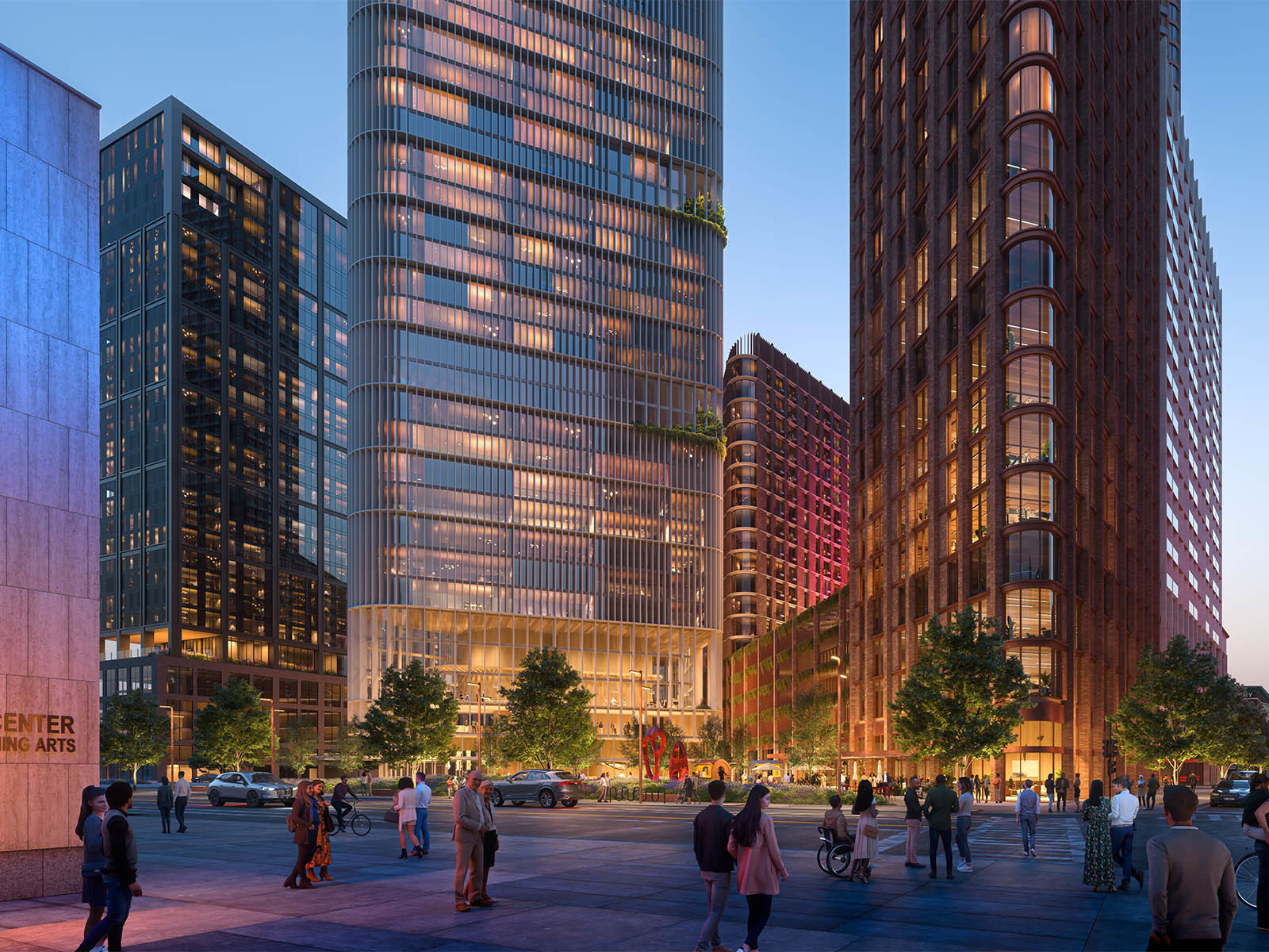 Marcus Center parking lot may get tallest timber tower