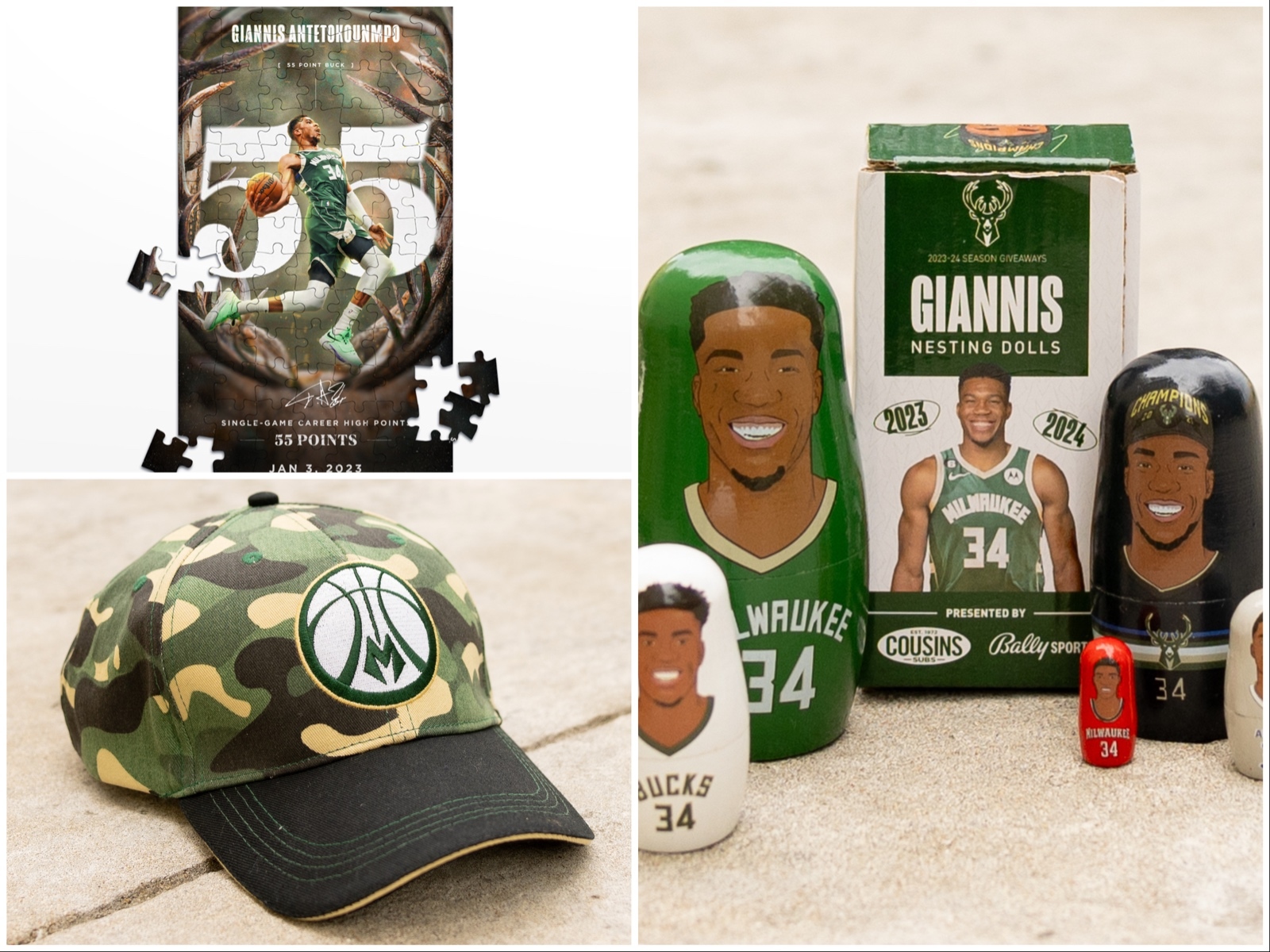 Here are the Bucks' theme nights and giveaways for the 202324 season