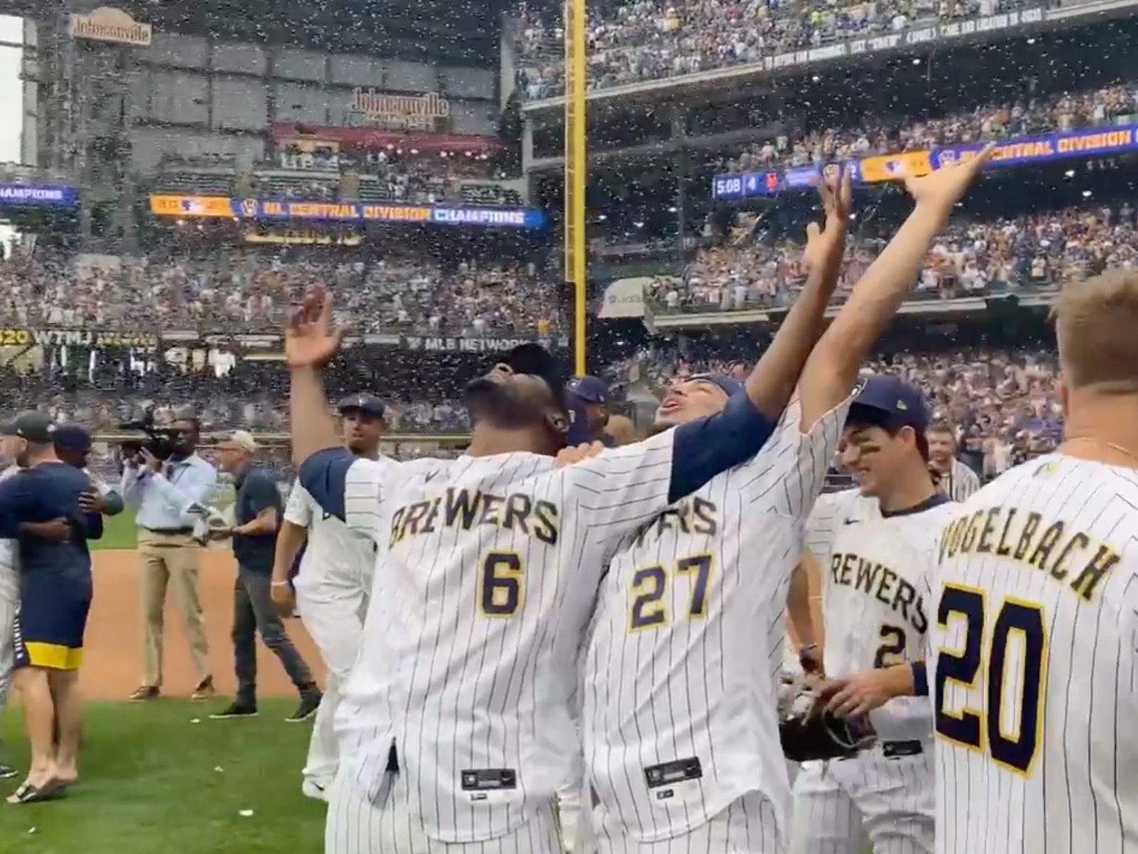 The Central is ours: The Brewers are the 2021 NL Central Division champs