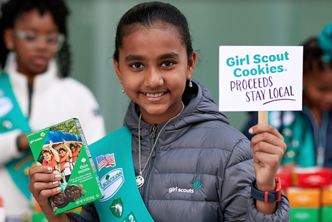 It's National Girl Scout Cookie weekend!