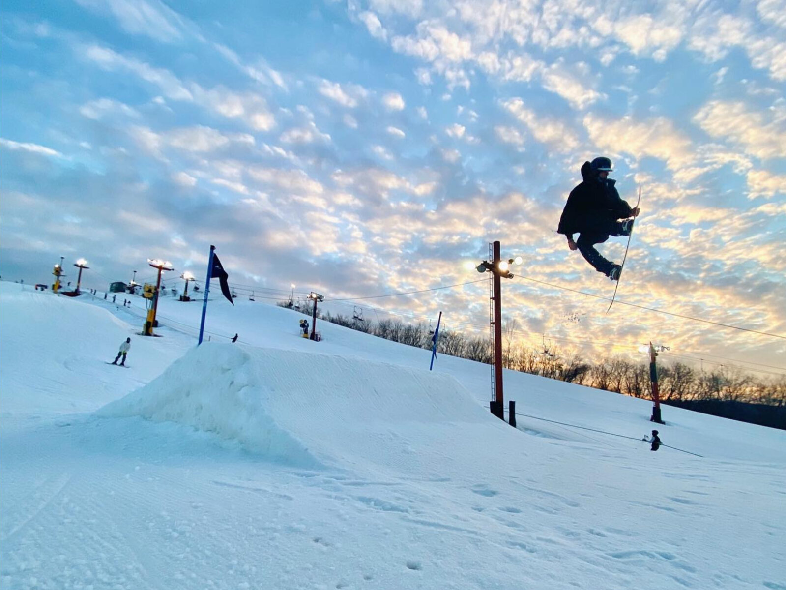 Winter Rock Hopping