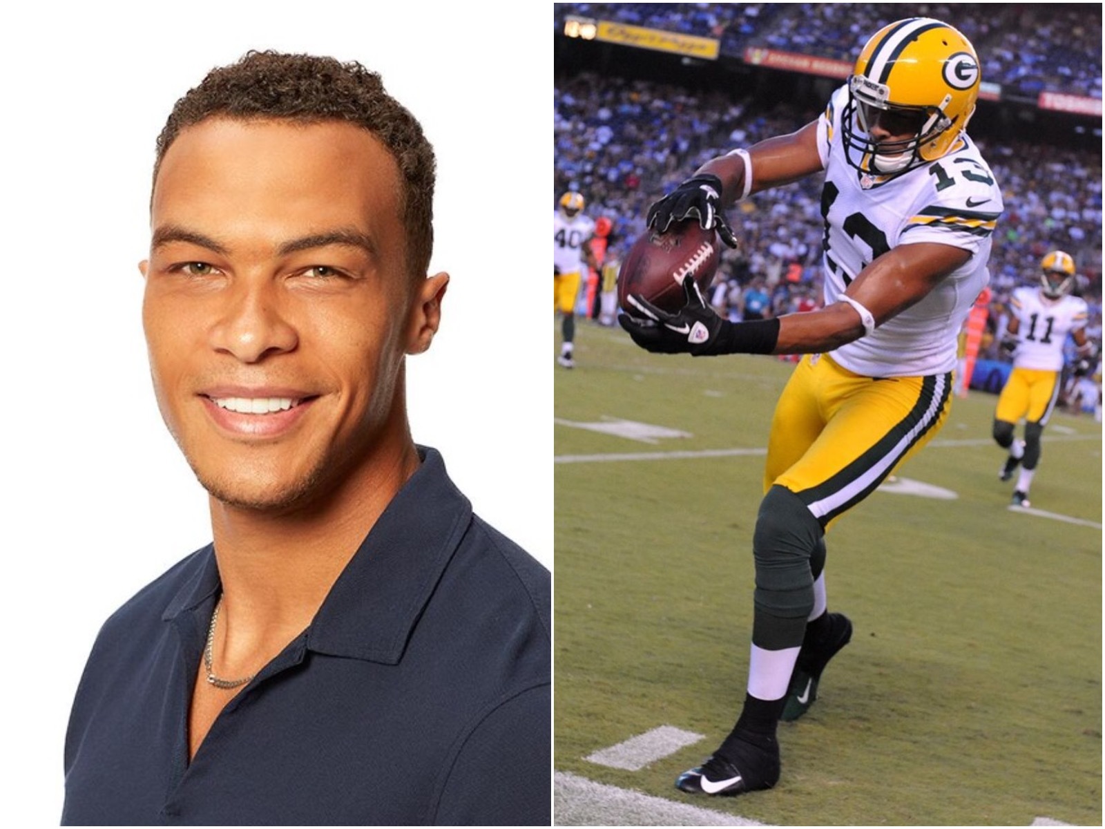 Important: Bachelorette frontrunner Dale Moss was a former Green