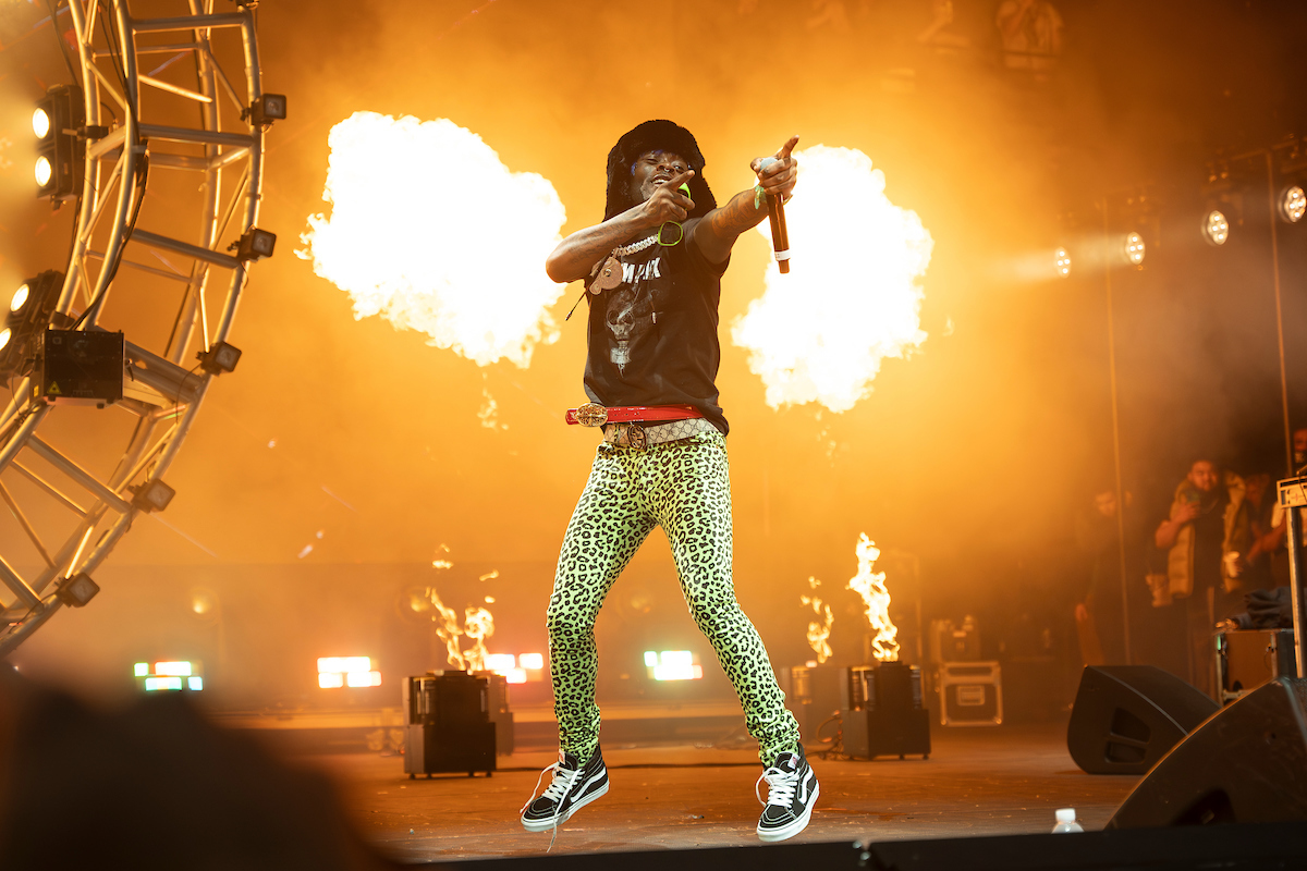 Lil Uzi Vert went full rockstar on Summerfest