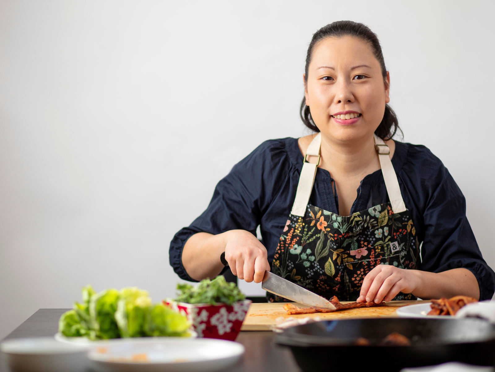 Hundreds of Milwaukeeans have learned Korean cooking from this one