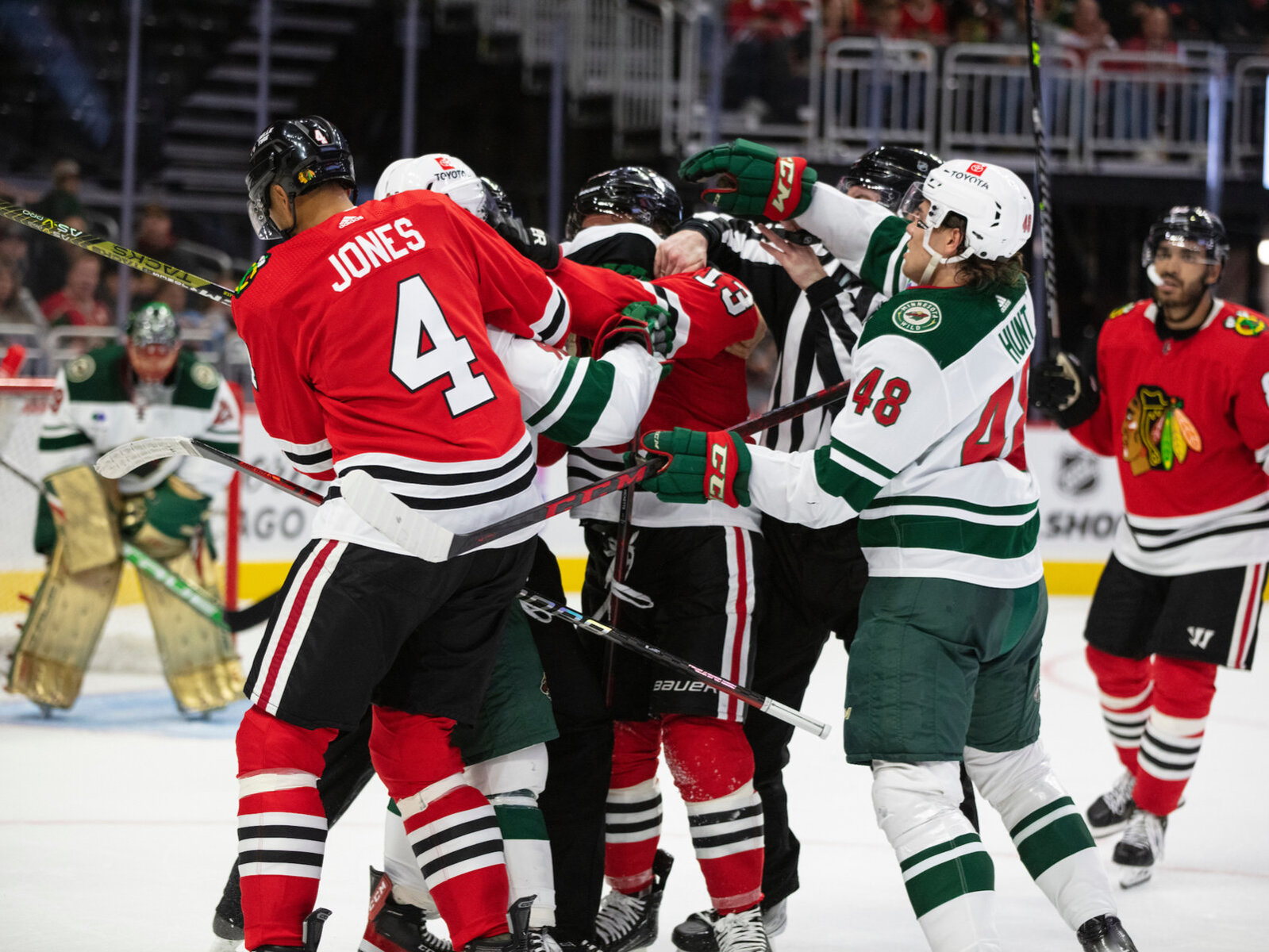 10 awesome images from Fiserv Forum's first NHL game