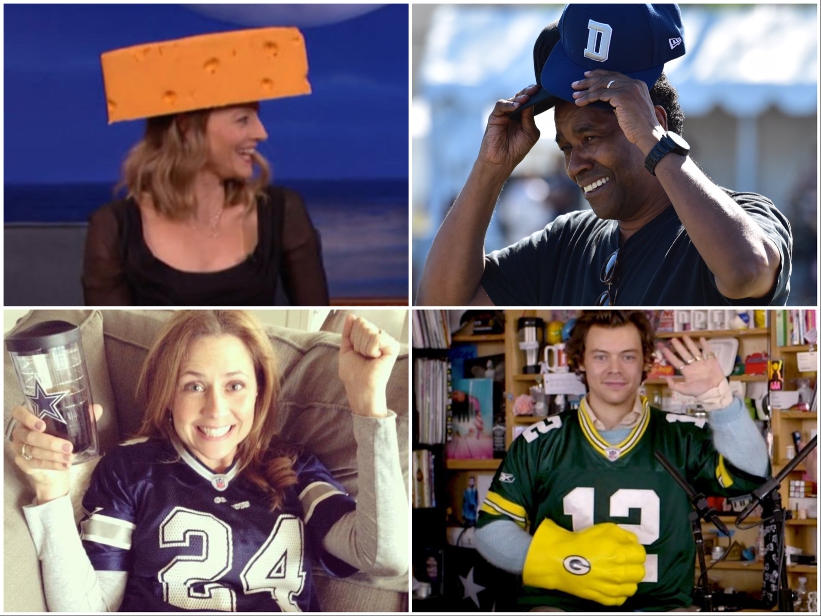 Packers vs. Cowboys: Who has the better famous fans?