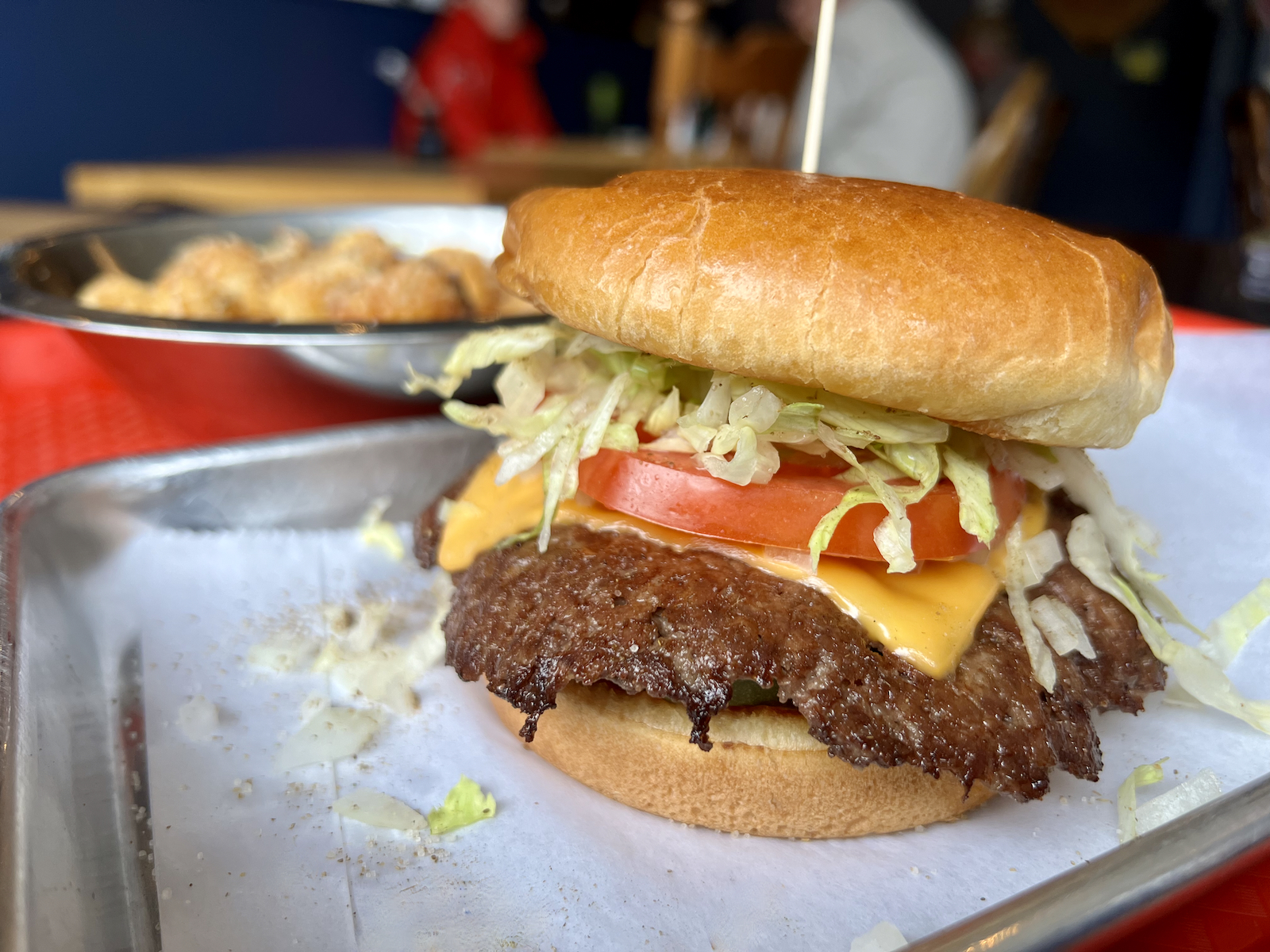 On the Burger Trail The House Smash Burger at Hot Dish Pantry