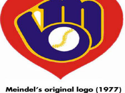 Meindel struck blue and gold with old school Brewers logo