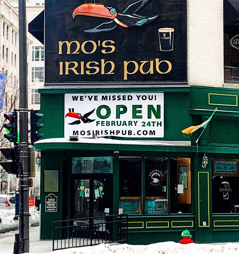 Mo's Irish Pub announces reopening