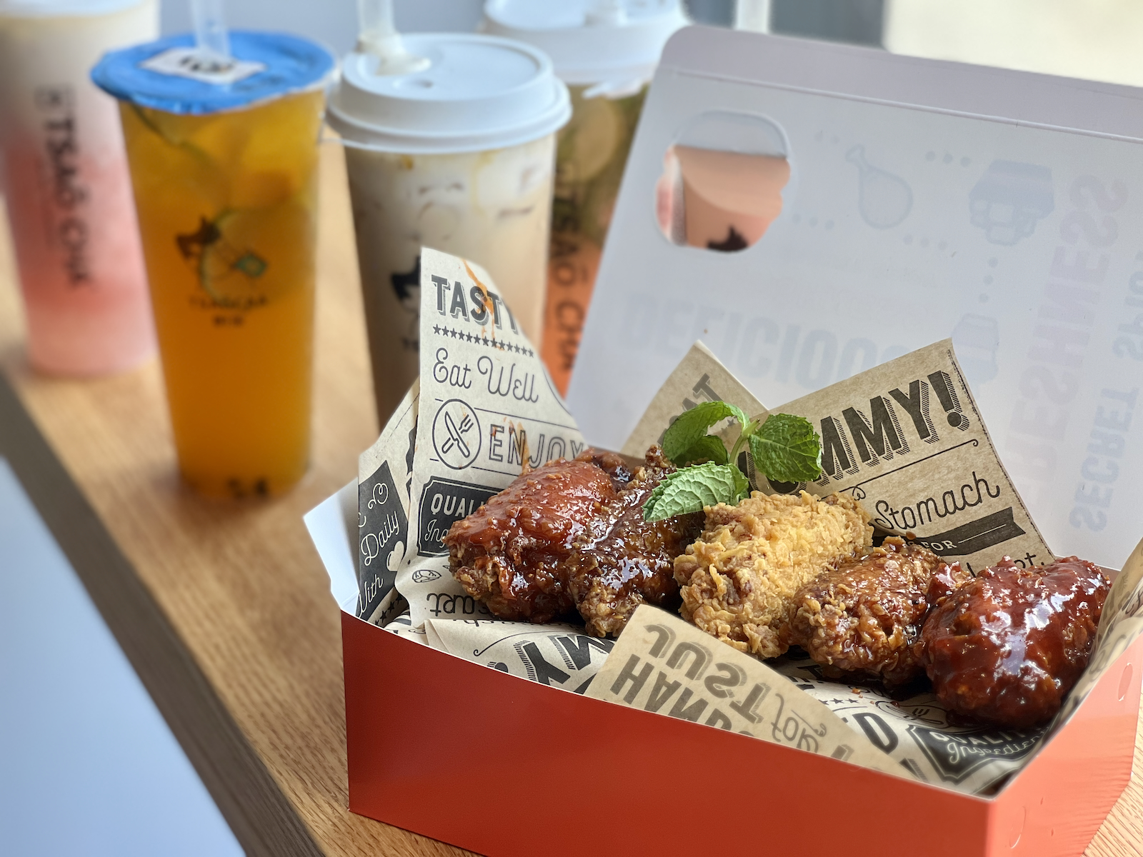 A Small Space Was Carved Out For This Bubble Tea Shop In Hong Kong