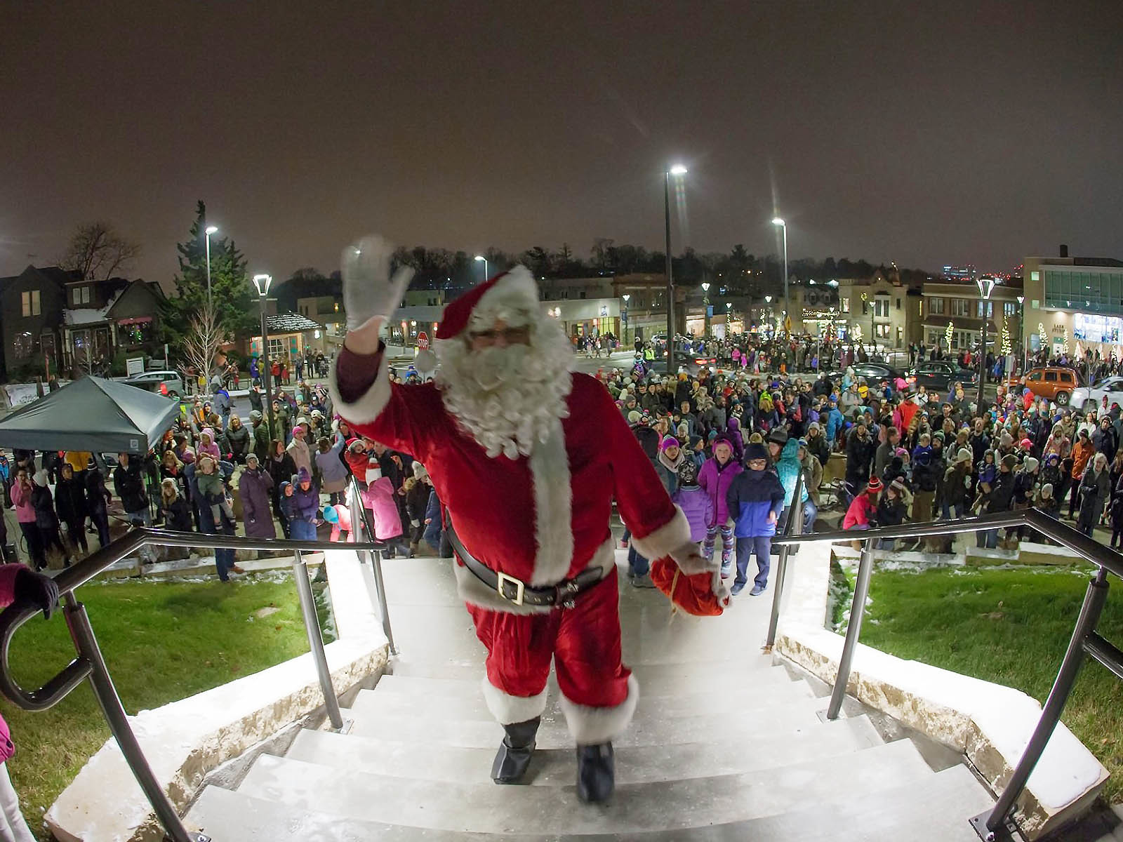 Tosa Village tree lighting will look a little different this year