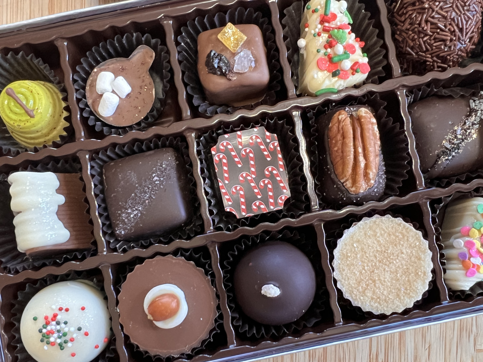 There's a box of chocolates for everyone at Fazio's in Elm Grove