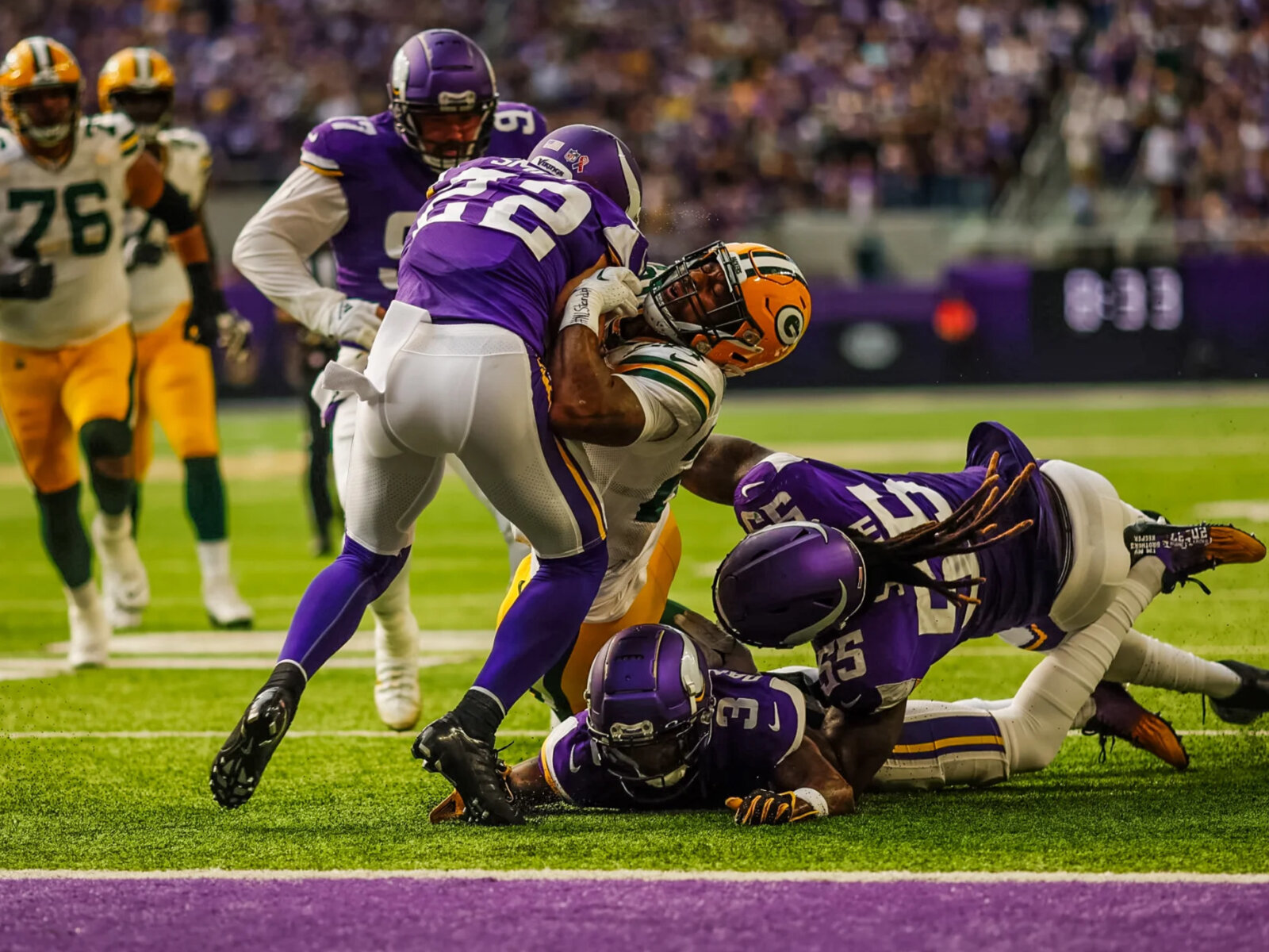 Photos: Vikings' season ends with loss to Packers