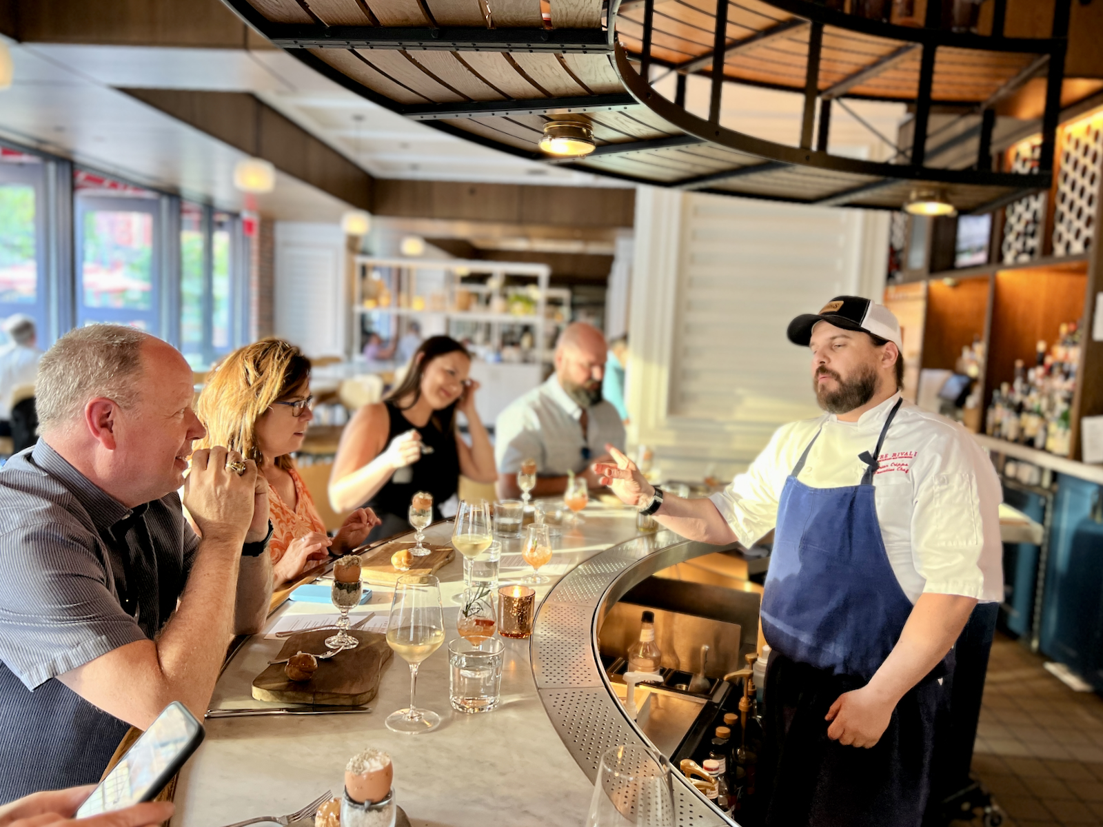 Date Night (for one) The Chef's Counter at Tre Rivali