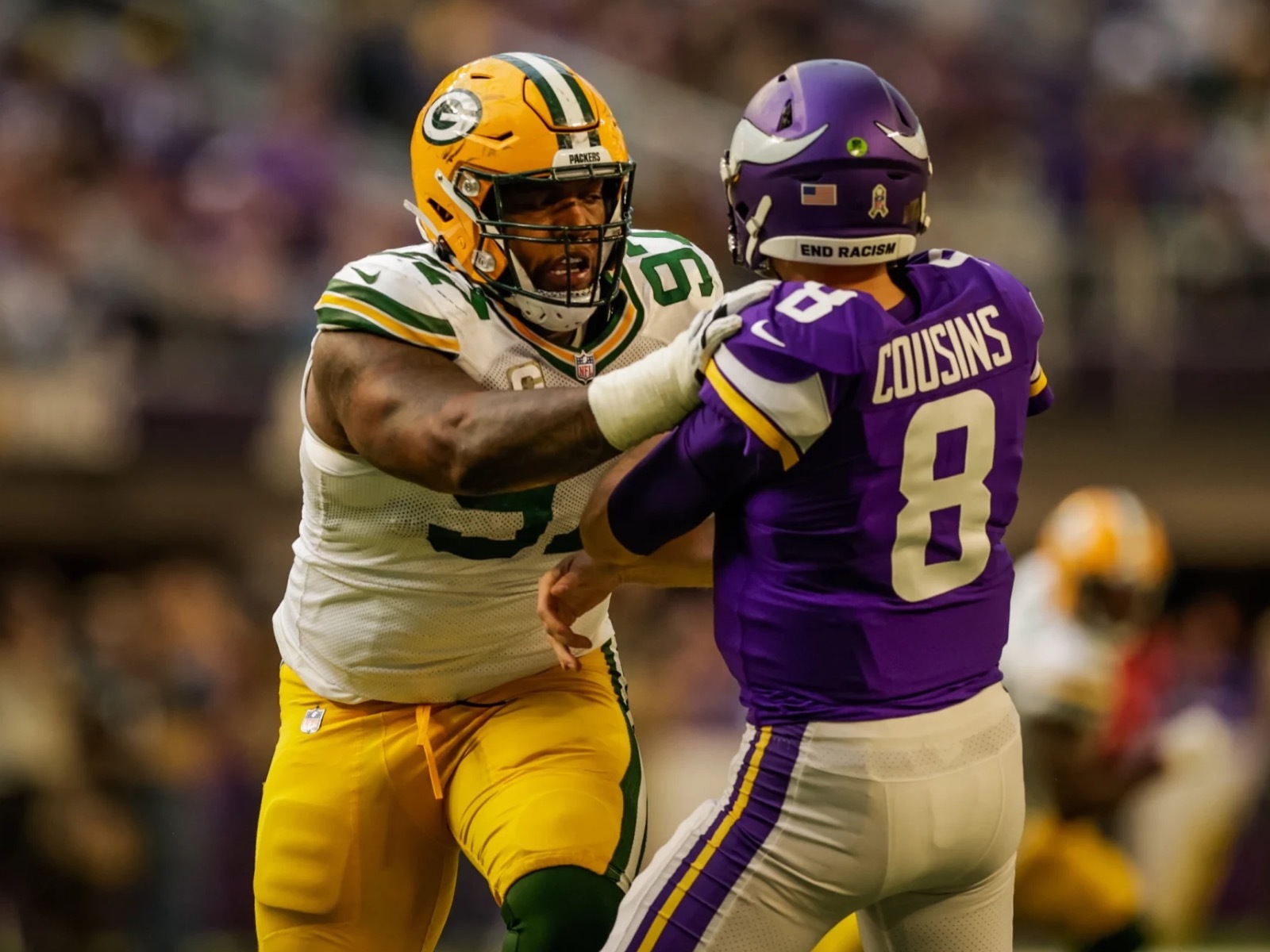 Green Bay Packers fall to Vikings 34-31 on last-second field goal