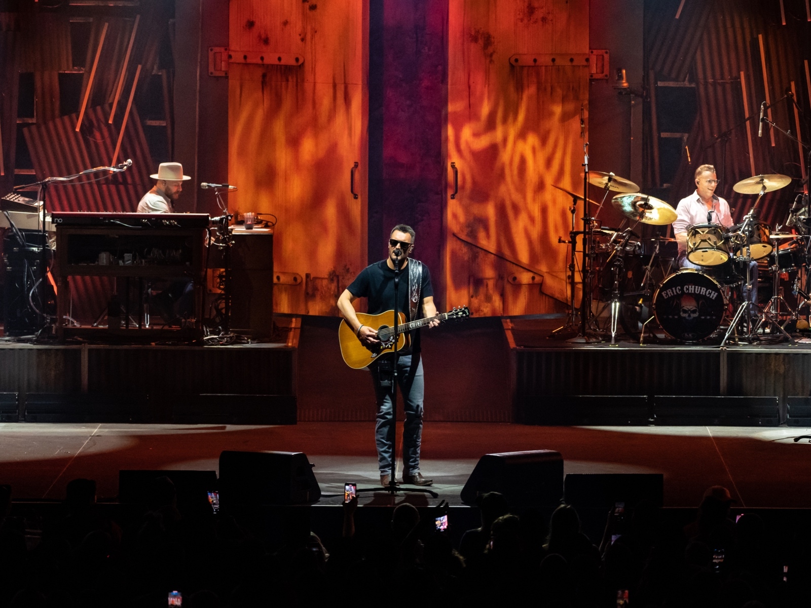 Eric Church gave one hell of a show at the Amp on Summerfest's opening