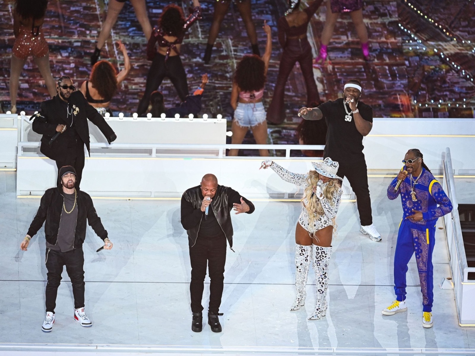 Super Bowl 2022: Kendrick Lamar and Eminem fans predict LVI halftime show  will be 'best ever