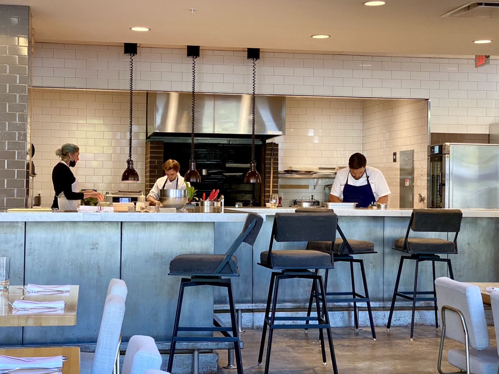 Open Kitchen at Birch