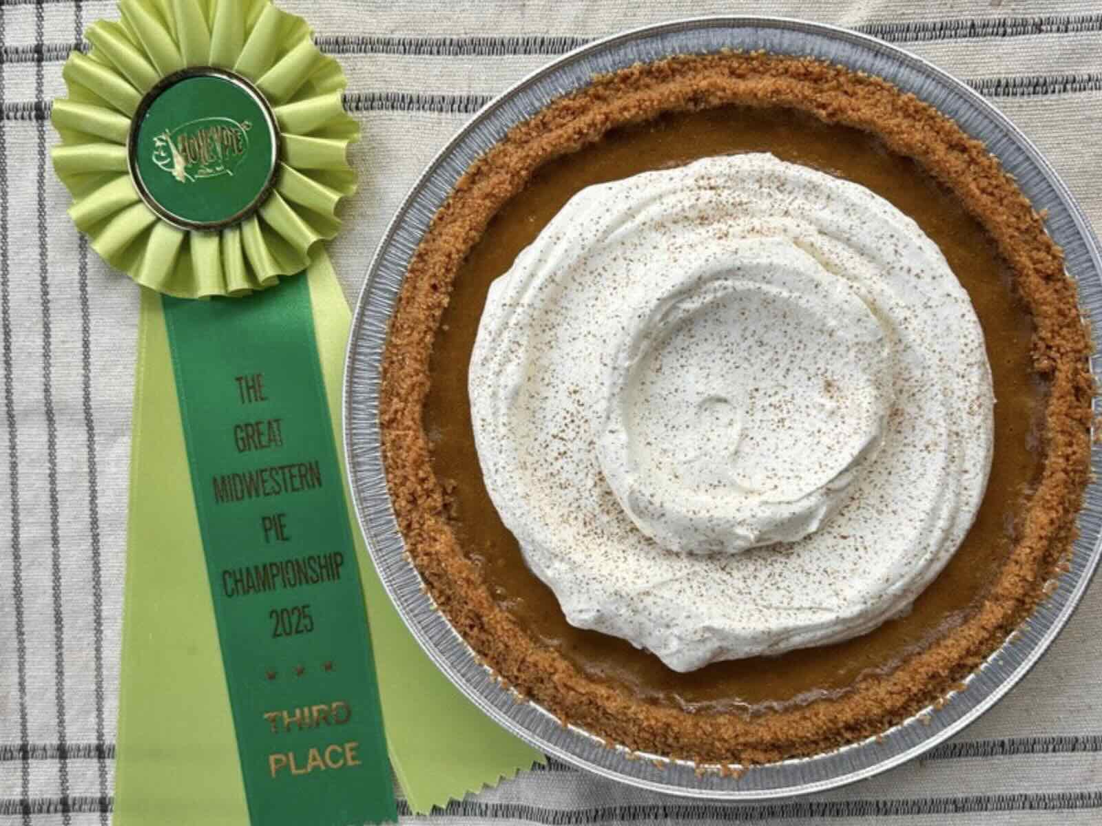 Midwest Pie Championship Award-Winning Dulce de Leche Pumpkin Pie