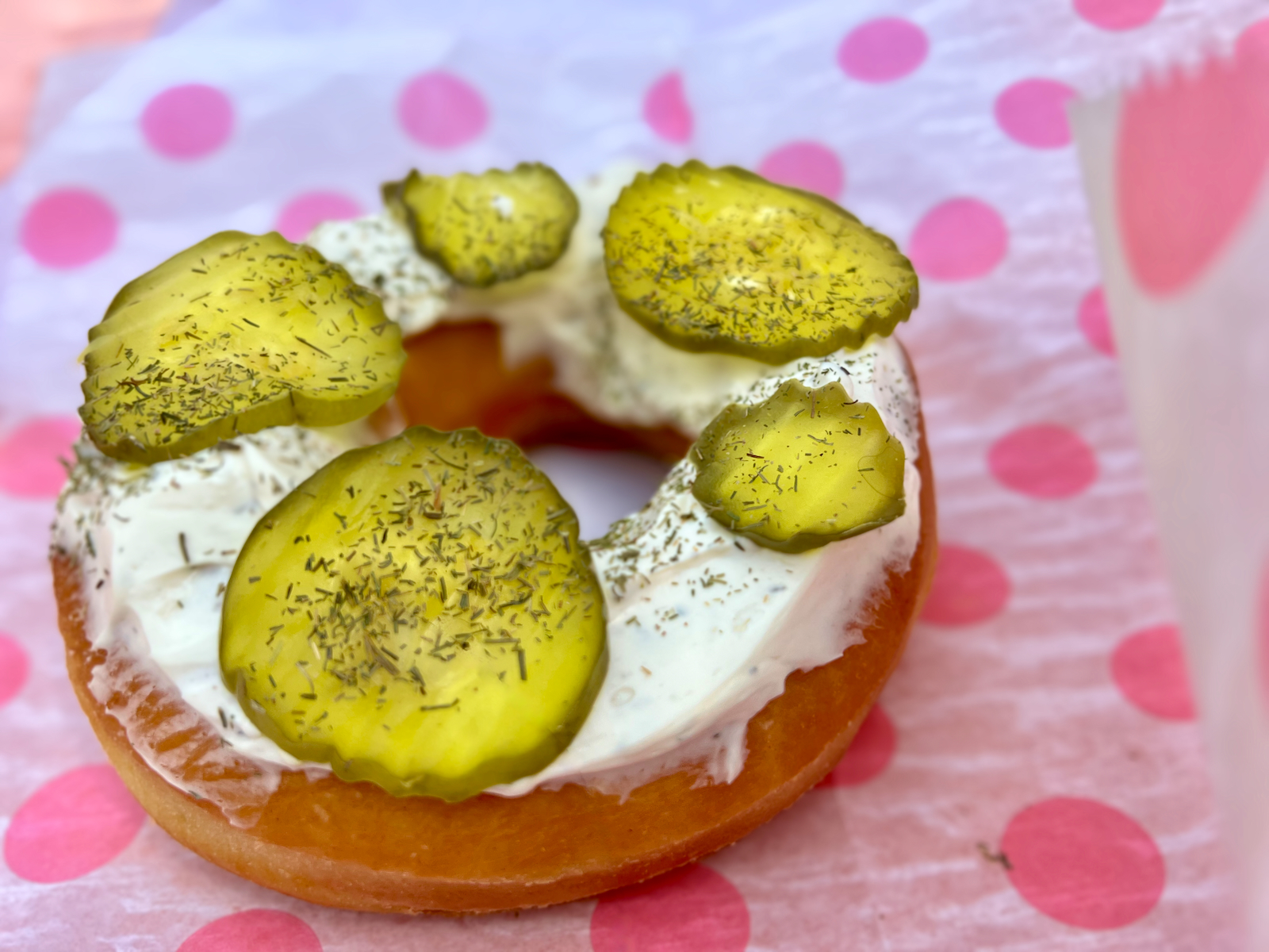 Dill Pickle Donut