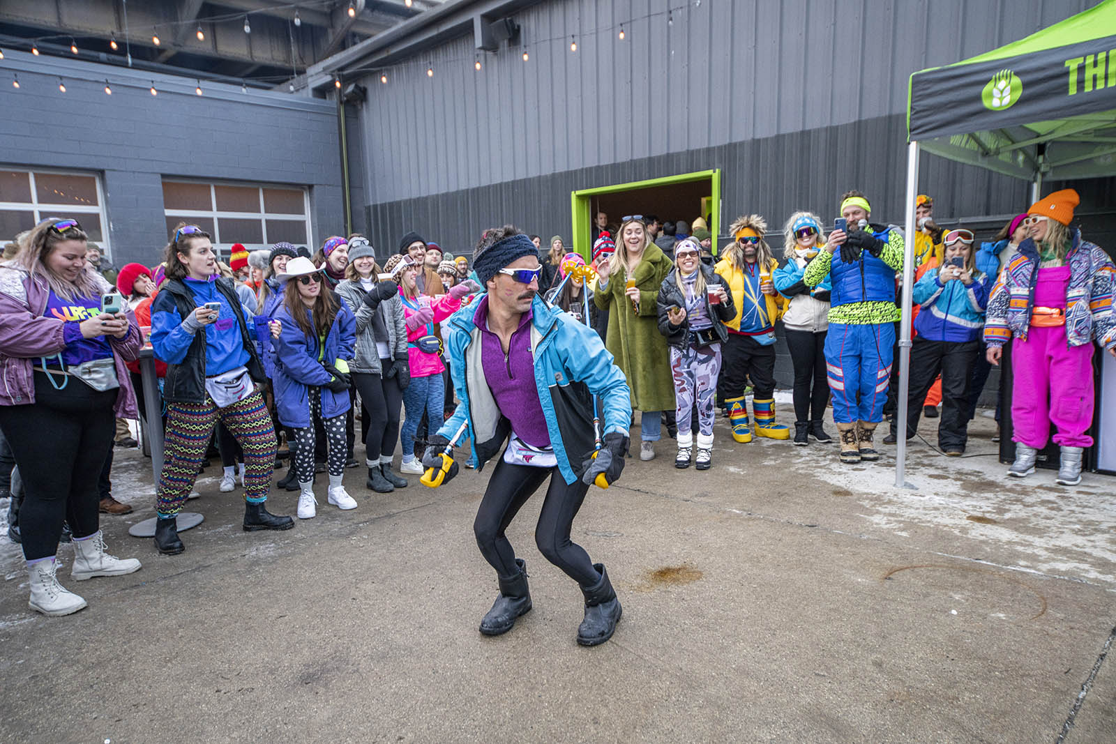 Ice Bear Fest - an '80s apres ski party - skates back onto Third Space patio