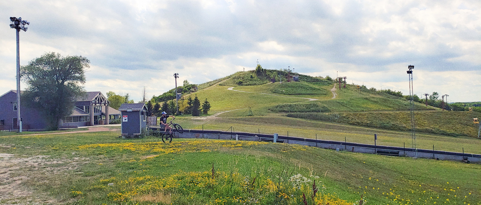 The ski hill at The Rock Sports Complex