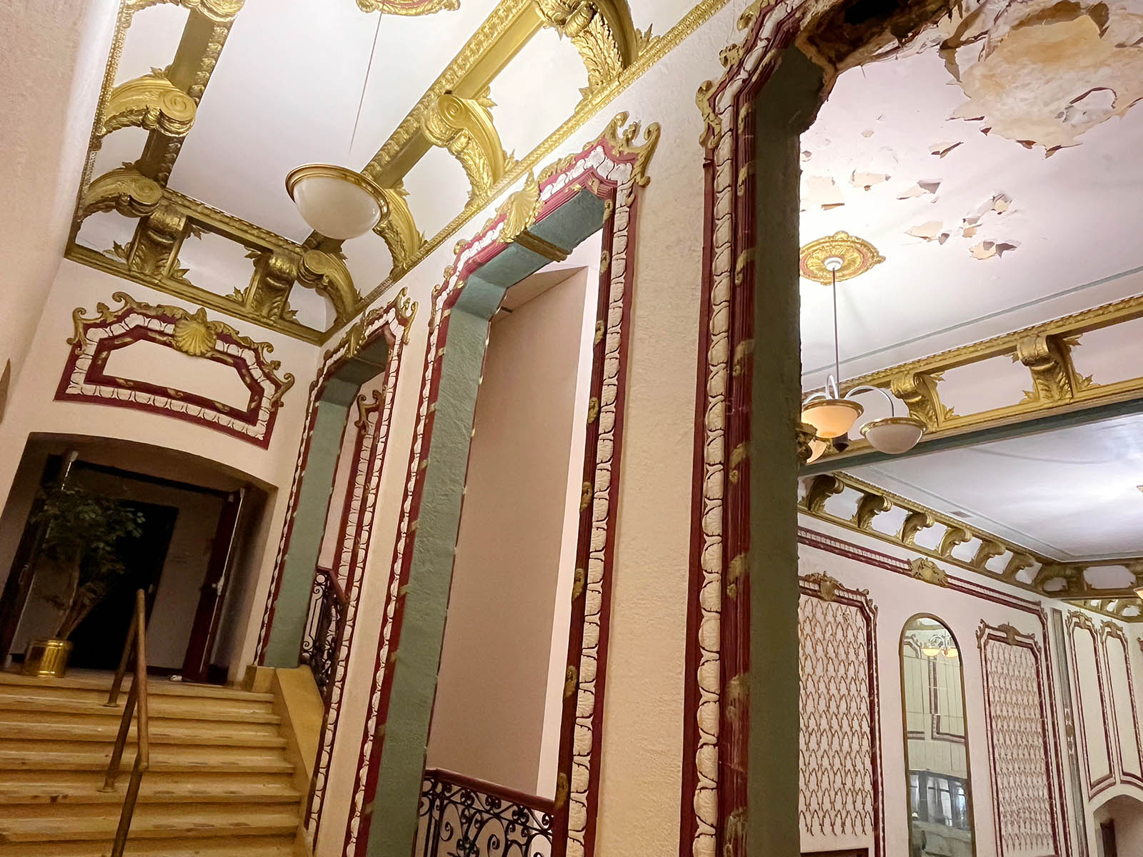 balcony stairs