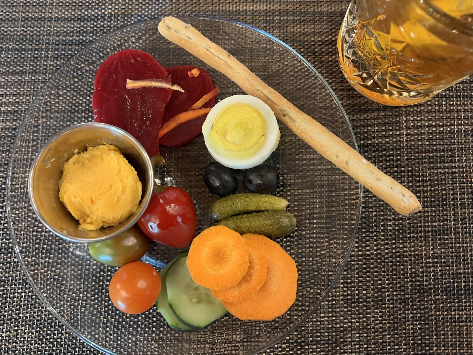 A plate from Relish Tray Buffet